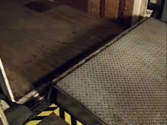 Синий грузовик гидравлический док-нивелир для легкой загрузки и разгрузки IP55