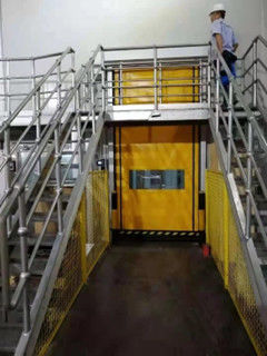 Купить Изолированные промышленных быстрых дверей толщиной 1,5 мм с прозрачным окном online manufacture