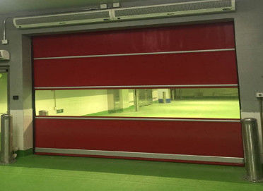 Купить Прочный ПВХ Промышленные высокоскоростные рулонные двери автоматические для чистого мастерского online manufacture