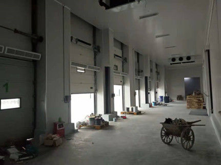 Купить Полиуретановые теплоизоляционные коммерческие секционные стальные двери промышленных online manufacture