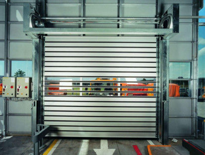 Купить 1250 - 7000 мм Ширина высокоскоростная спиральная дверь толщина 40 мм online manufacture