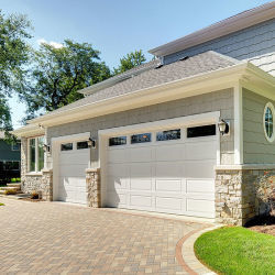 Купить Автоматическая 40 мм пальцем безопасная бутербродная панель коммерческая жилая секционная гаражная дверь online manufacture