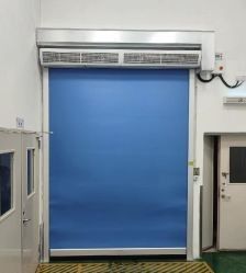 Купить Коммерческая безопасность роликовая жалюзи тканевой занавес быстродействующие высокоскоростные двери ПВХ online manufacture
