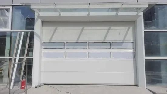 Купить Automatic Steel Aluminum Sectional Door with 0.4mm Galvanized Steel and 2.0mm Track for Garage online manufacture