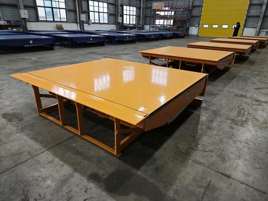 Secure Cold Loading Premium Hydraulic Dock Levelers, Designed With A Slip-Resistant Surface And Custom Dimensions, Ensuring Safety And Precision In Sub-Zero Applications